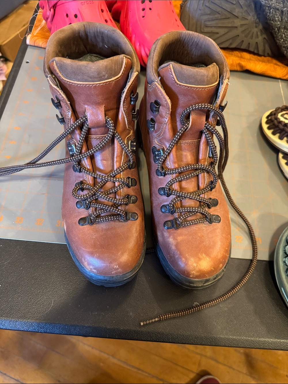 Scarpa Compact Brown Leather Work Boots